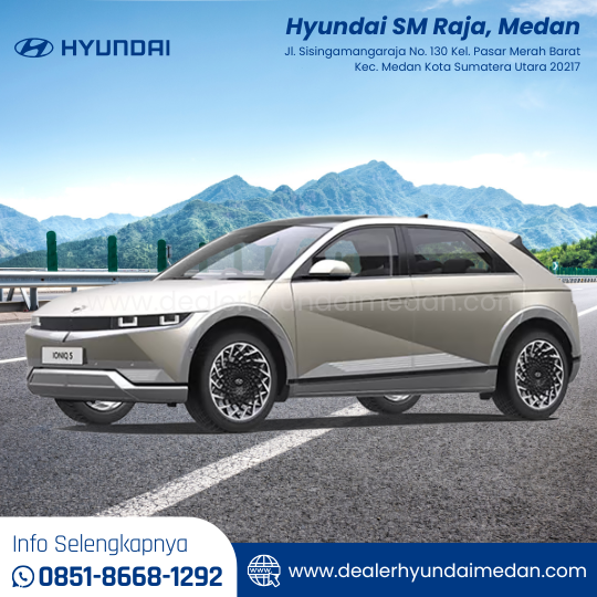 Hyundai IONIQ 5 - Dealer Hyundai SM Raja, Medan