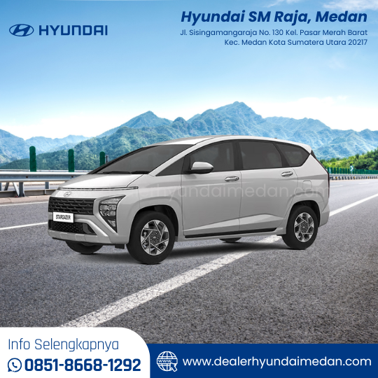 Hyundai STARGAZER - Dealer Hyundai SM Raja, Medan
