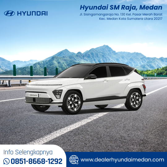 Hyundai The All-New Kona Electric - Dealer Hyundai SM Raja, Medan