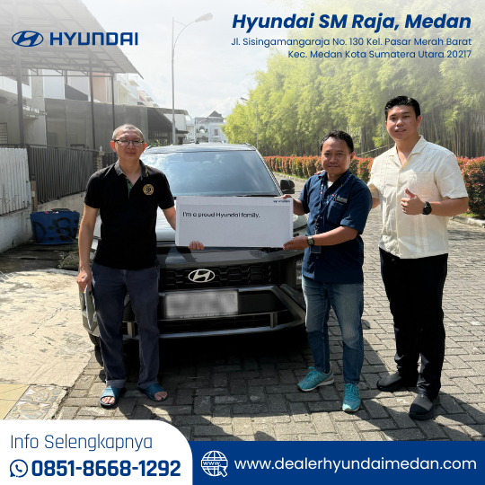 Foto Delivery Dealer Hyundai SM Raja, Medan