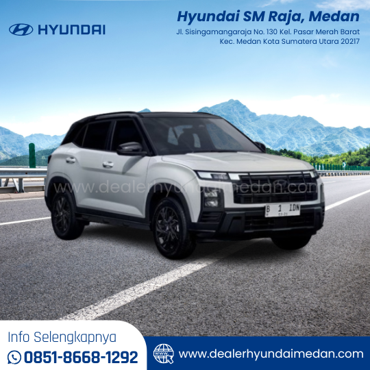 Hyundai NEW CRETA ALPHA - Dealer Hyundai SM Raja, Medan