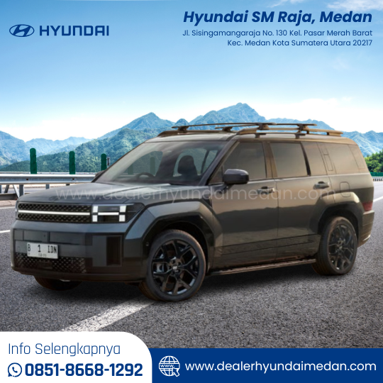 The All-New SANTA FE XRT - Dealer Hyundai SM Raja, Medan