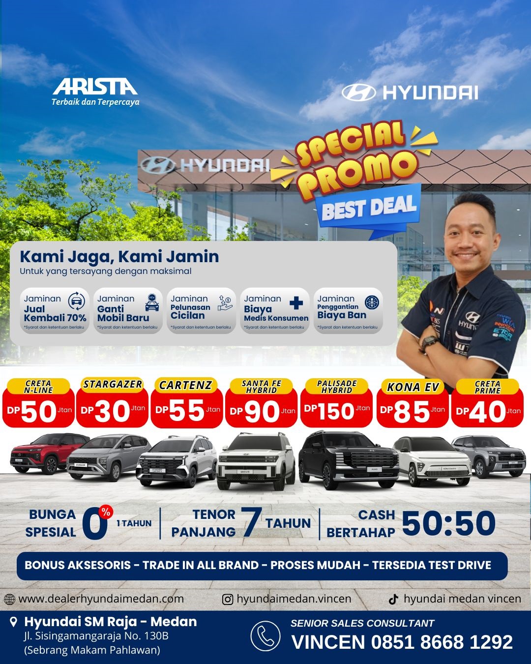 Promo Hyundai Medan Best Deal: Penawaran Spesial dan Jaminan Maksimal di Arista Group